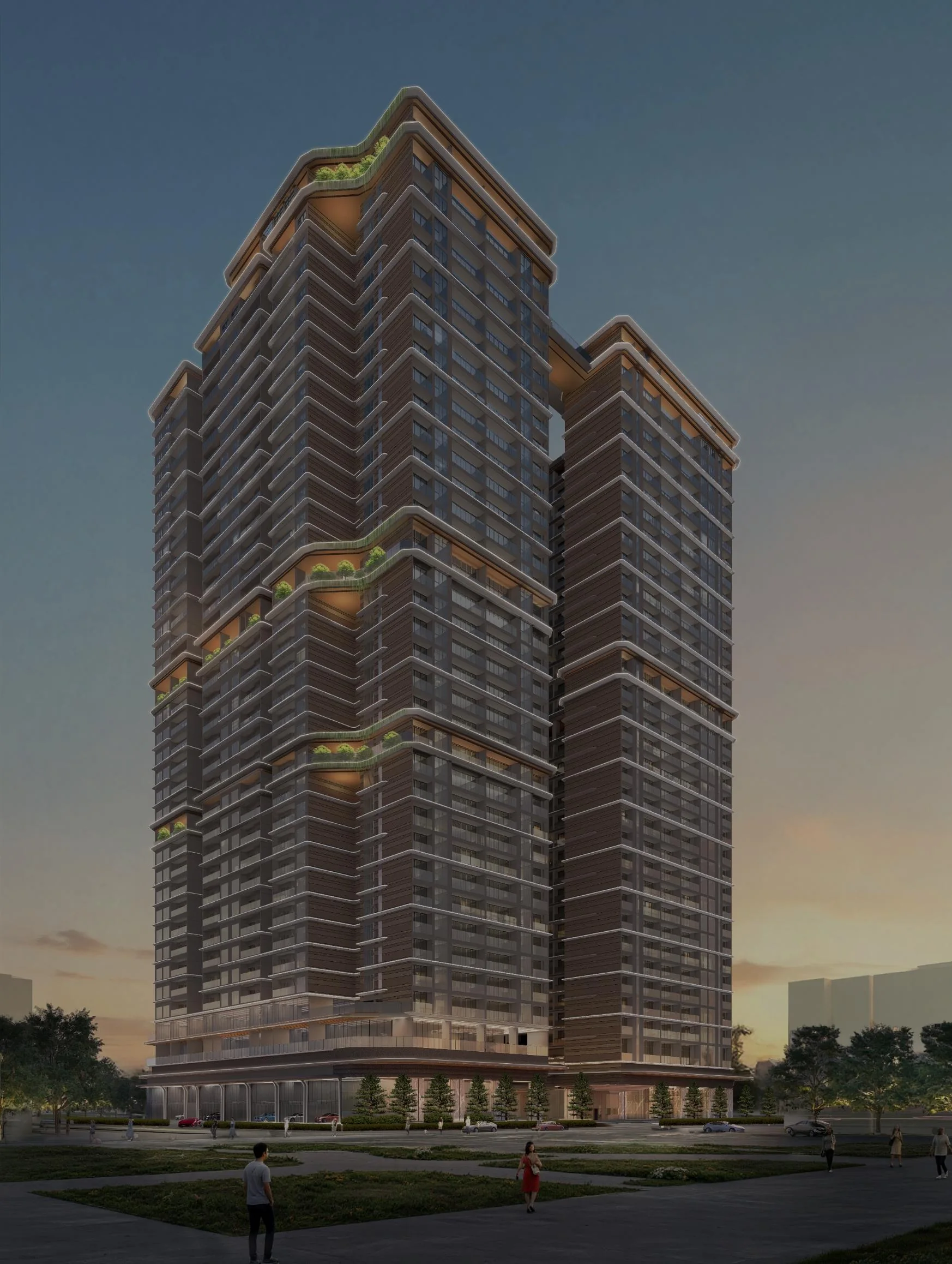 Phối cảnh Tòa M Maison Privée